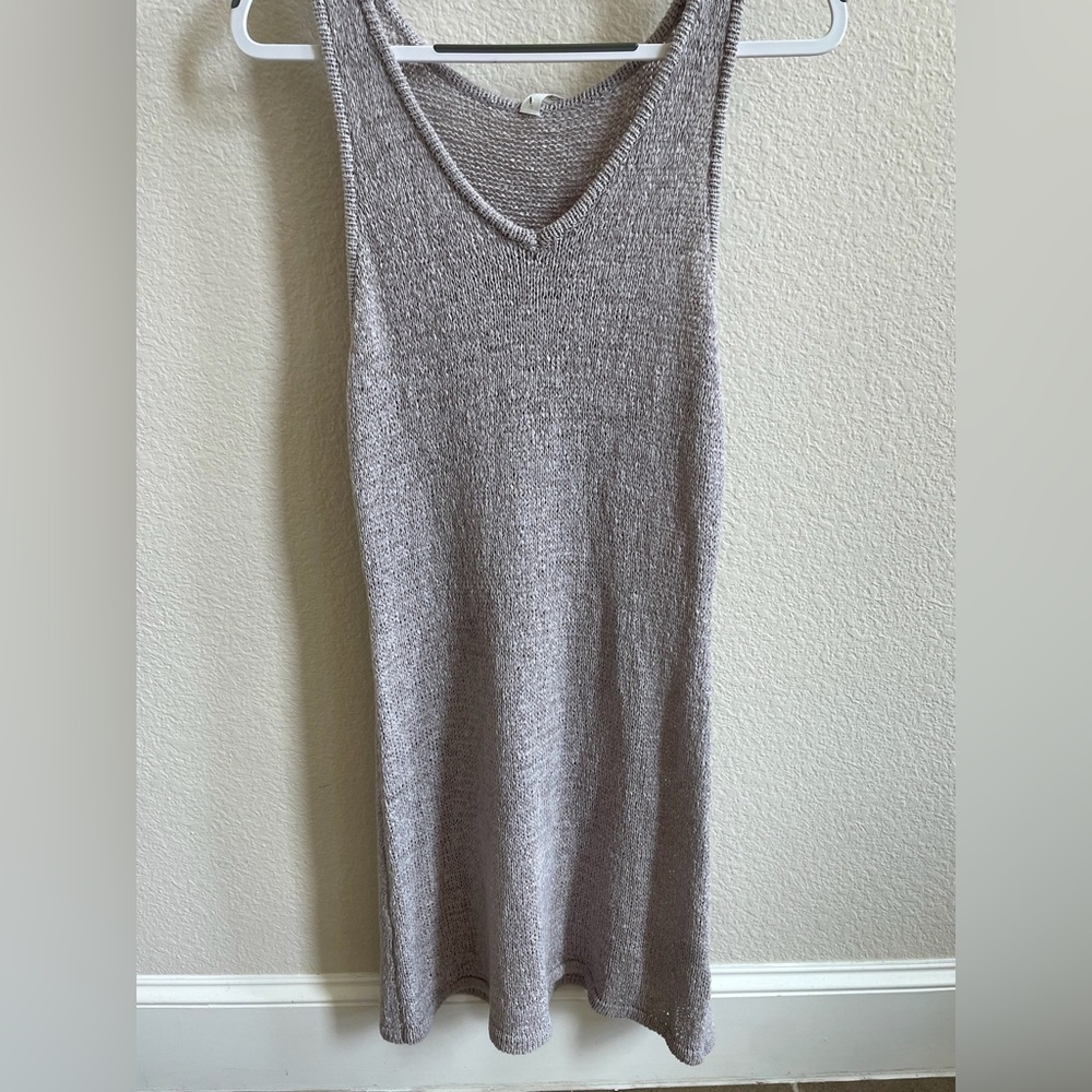 BODY by cotton on: summer knit dress, Size: M, Color: Quail (light gray-brown)